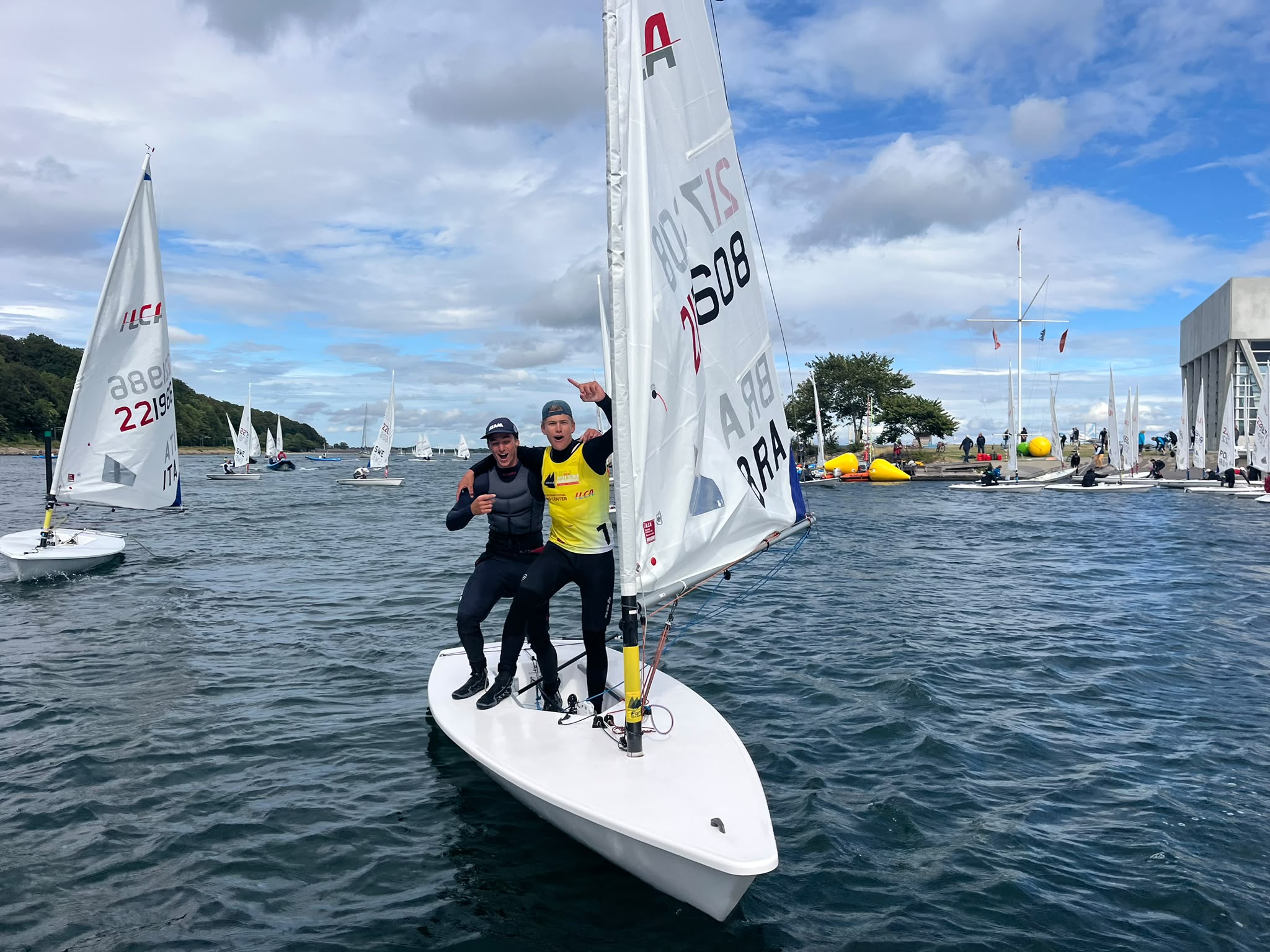 2026 ILCA 6 World Championship, Erik Scheidt sbanca Aarhusv mentre Lorenzo Ghirotti (FVR) è terzo