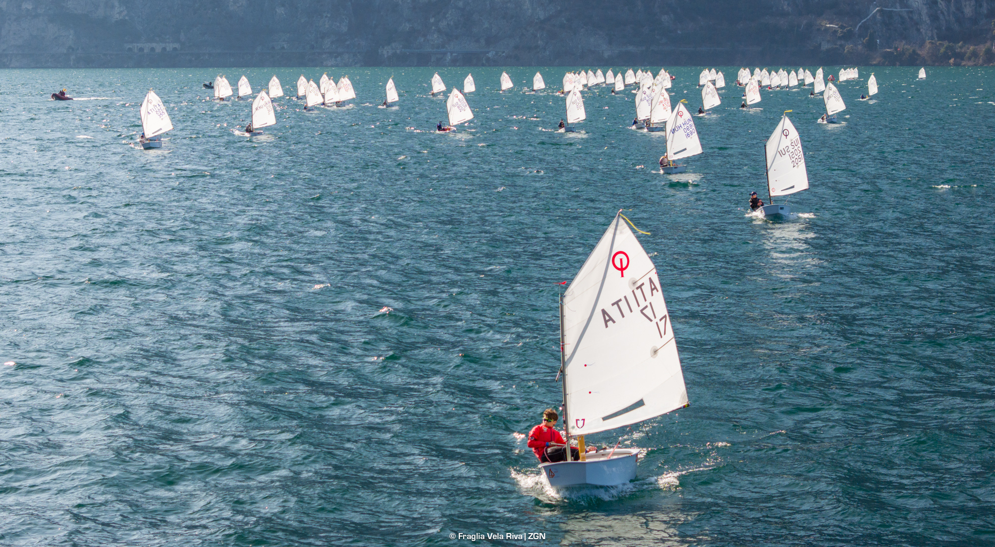 Tra Jesper Karlsen e Andrea Demurtas è testa a testa tra gli Juniores della sesta Youth Centenary Regatta-Trofeo Faccenda